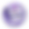 Cabochon une chouette aide soignante, cabochon résine ou verre rond différente taille