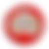 Cabochon formatrice qui déchire, résine ou verre différente taille