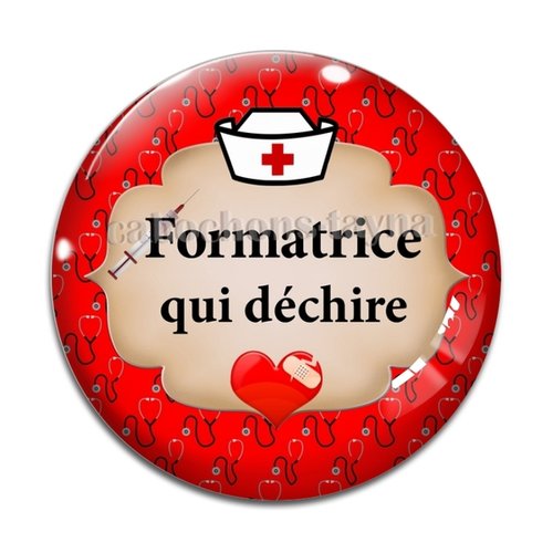 Cabochon formatrice qui déchire, résine ou verre différente taille