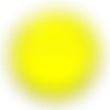 Cabochon jaune, cabochon résine - ou verre rond différente taille