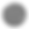 Cabochon gris, cabochon résine - ou verre rond différente taille