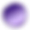 Cabochon violet, cabochon résine - ou verre rond différente taille