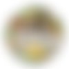 Cabochon super belle fille, cabochon résine, verre rond différente taille