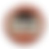 Cabochon parrain qui déchire, cabochon résine, verre rond différente taille
