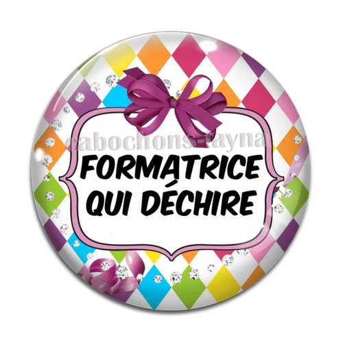 Cabochon formatrice qui déchire, cabochon résine, verre rond différente taille