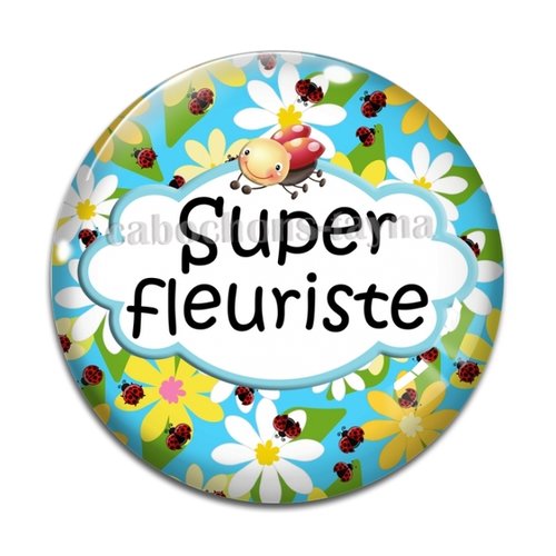 Cabochon super fleuriste, cabochon résine, verre rond différente taille
