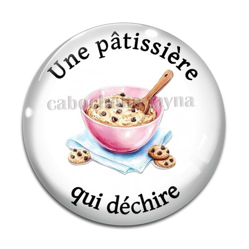 Cabochon pâtissière, cabochon résine, verre rond différente taille