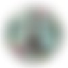 Cabochon paris, cabochon résine, verre rond différente taille