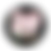 Cabochon cœur, en résine ou en verre différente taille