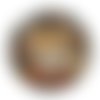 Cabochon guépard, résine ou verre différente taille