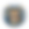 Cabochon tigre, cabochon résine ou verre rond différente taille