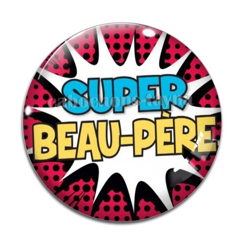 Cabochon super beau père, cabochon résine ou verre rond différente taille