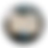 Cabochon aide soignante formidable, cabochon résine ou verre rond différente taille