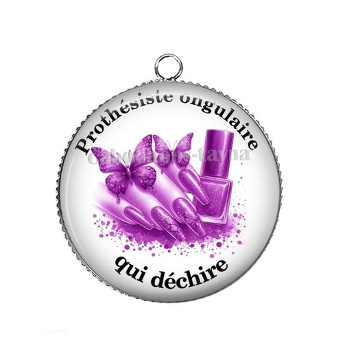 Pendentif prothésiste ongulaire