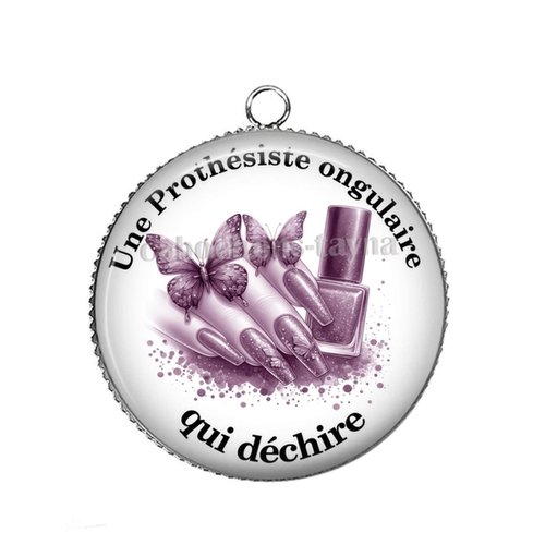 Pendentif prothésiste ongulaire