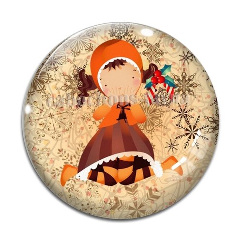Cabochon petite fille, résine ou verre différente taille