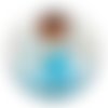 Cabochon petite fille, résine ou verre différente taille