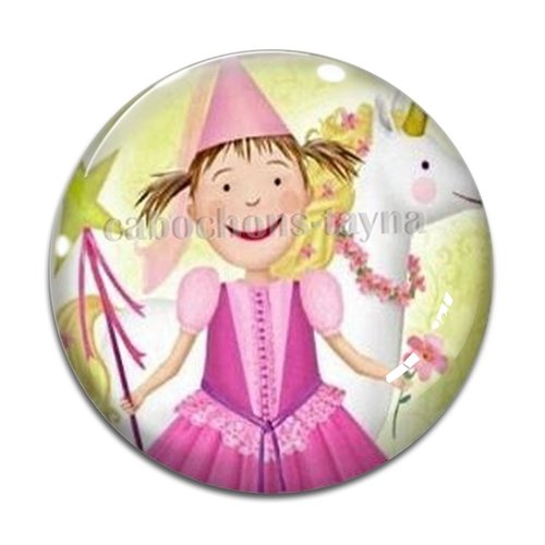 Cabochon petite fille, résine ou verre différente taille