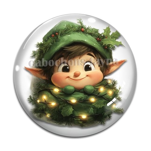 Cabochon lutin, résine ou en verre différente taille