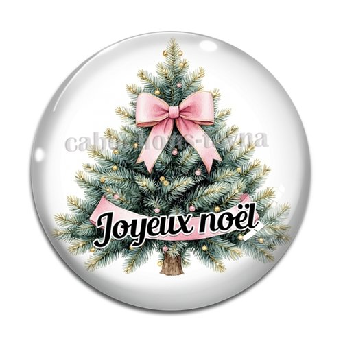 Cabochon joyeux noel , résine ou en verre différente taille