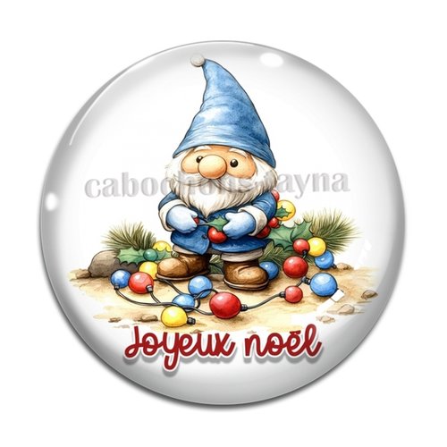 Cabochon joyeux noel , résine ou en verre différente taille