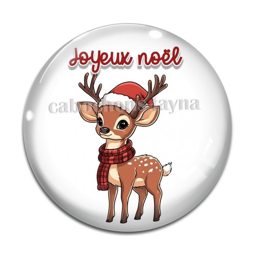 Cabochon joyeux noel , résine ou en verre différente taille
