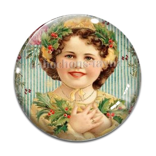 Cabochon petite fille, résine ou verre différente taille