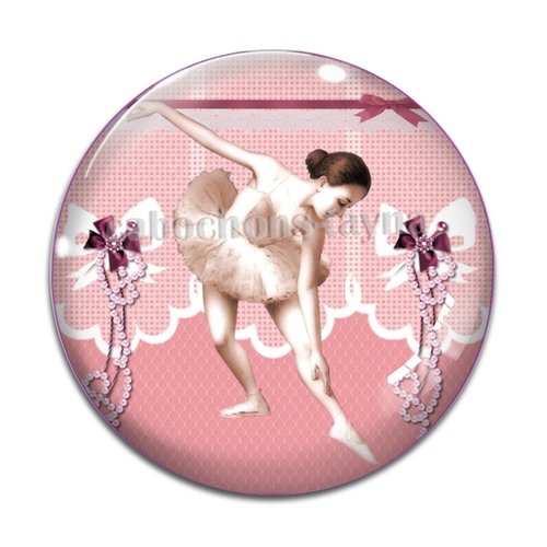 Cabochon danseuse, résine ou verre différente taille