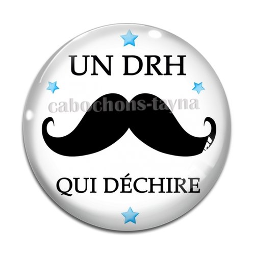 Cabochon drh qui déchire, résine ou verre différente taille