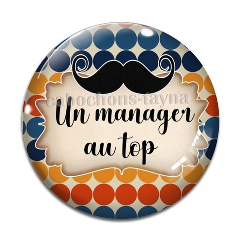 Cabochon manager au top, résine ou verre différente taille