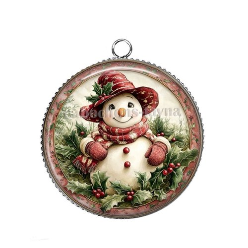 Pendentif bonhomme de neige