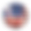 Cabochon statue de la liberté usa, résine ou verre différente taille