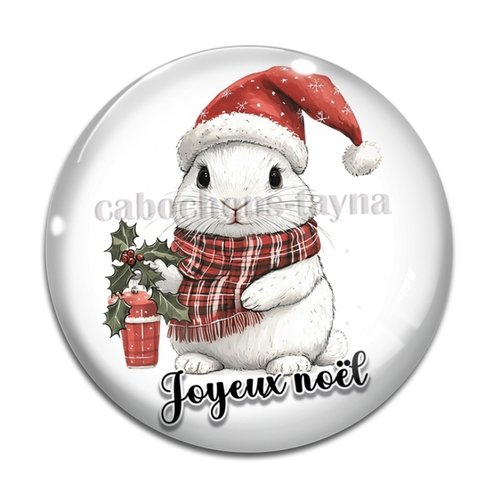 Cabochon joyeux noel , résine ou en verre différente taille