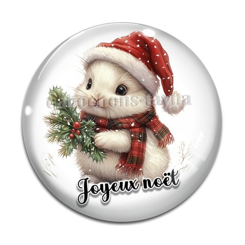 Cabochon joyeux noel , résine ou en verre différente taille
