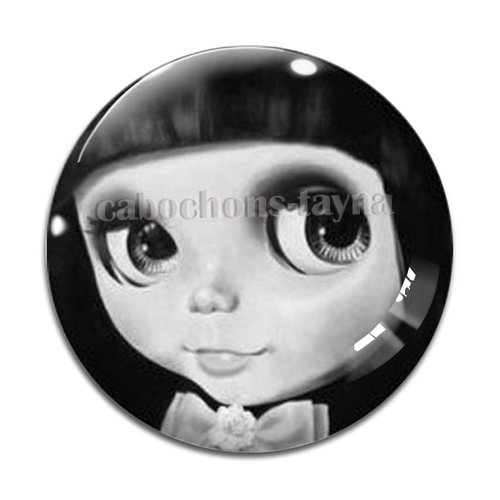 Cabochon petite fille, résine ou verre différente taille
