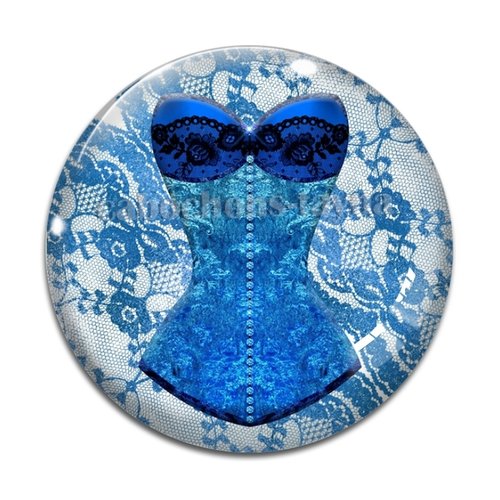 Cabochon corsé cabochon résine - ou verre rond différente taille