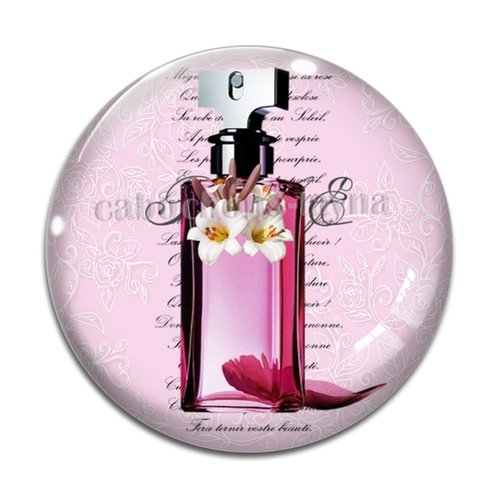 Cabochon parfum, cabochon résine - ou verre rond différente taille