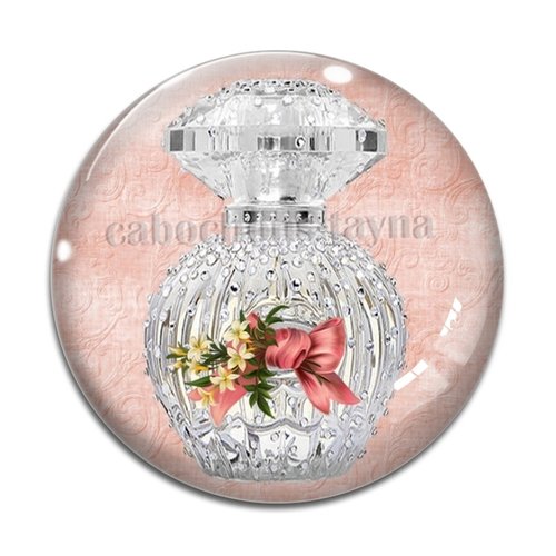 Cabochon parfum, cabochon résine - ou verre rond différente taille