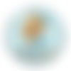 Cabochon petite fille, cabochon résine - ou verre rond différente taille
