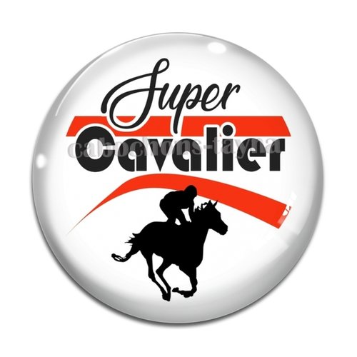 Cabochon super cavalier, cabochon résine, verre rond différente taille