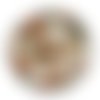 Cabochon chien, cabochon résine - ou verre rond différente taille