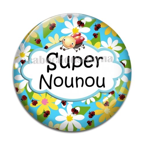 Cabochon nounou, résine ou verre rond différente taille
