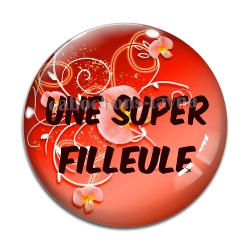 Cabochon super filleule, cabochon résine, verre rond différente taille