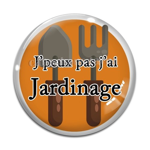 Cabochon j'peux pas j'ai apéro, résine ou verre rond différente taille