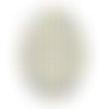 Cabochon goutte ovale, résine ou verre