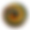 Cabochon abstrait, résine ou verre rond différente taille
