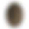Cabochon géométrique ovale, résine ou verre