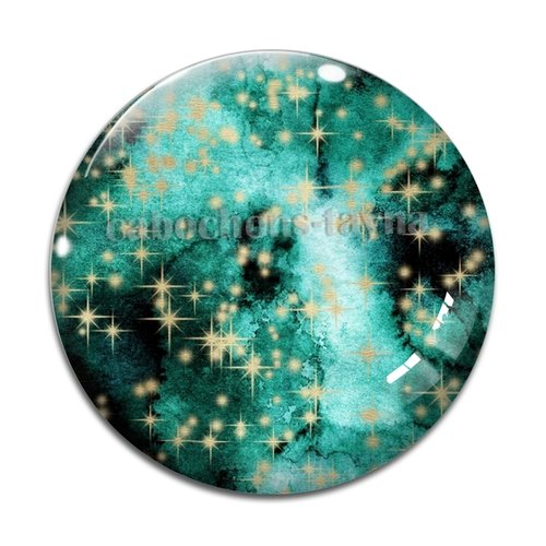 Cabochon abstrait, résine ou verre rond différente taille