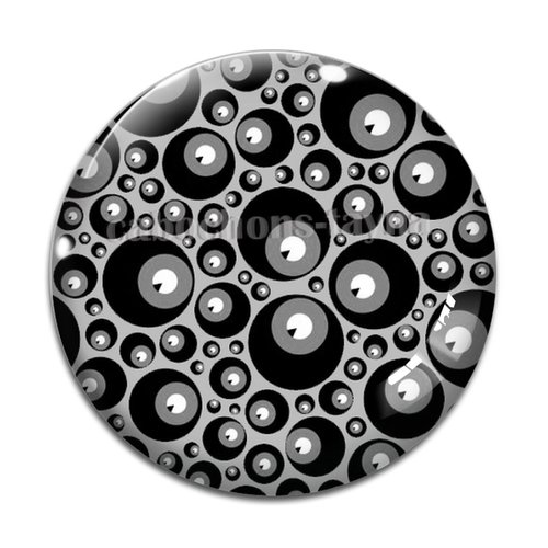 Cabochon fond rond, résine ou verre rond différente taille