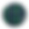 Cabochon tissus madras, résine ou verre rond différente taille